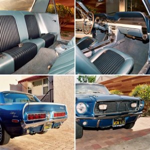 1968 GT/CS J-code, Acapulco Blue