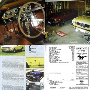 1966 Ford Mustang GT Aspen Gold